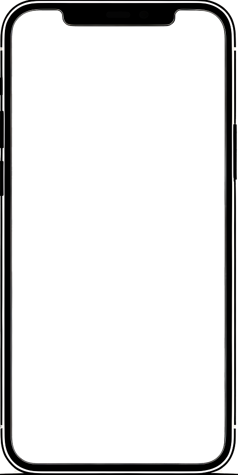 Wireframe iPhone X